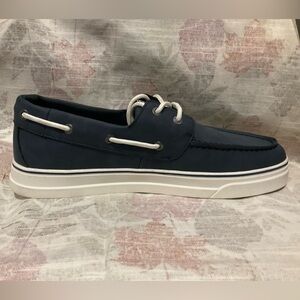 CHAPS EST 1978 Navy Blue Boat Shoes